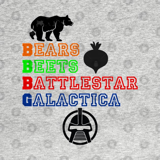 Bears Beets Battlestar Galactica by Cartel